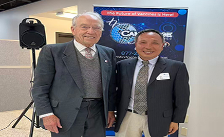 马世君博士应邀参与美国国会参议院一时议长关门会议